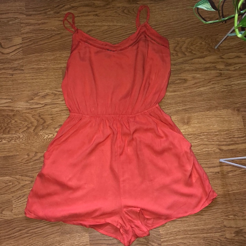 H&M Salmon Pink Romper